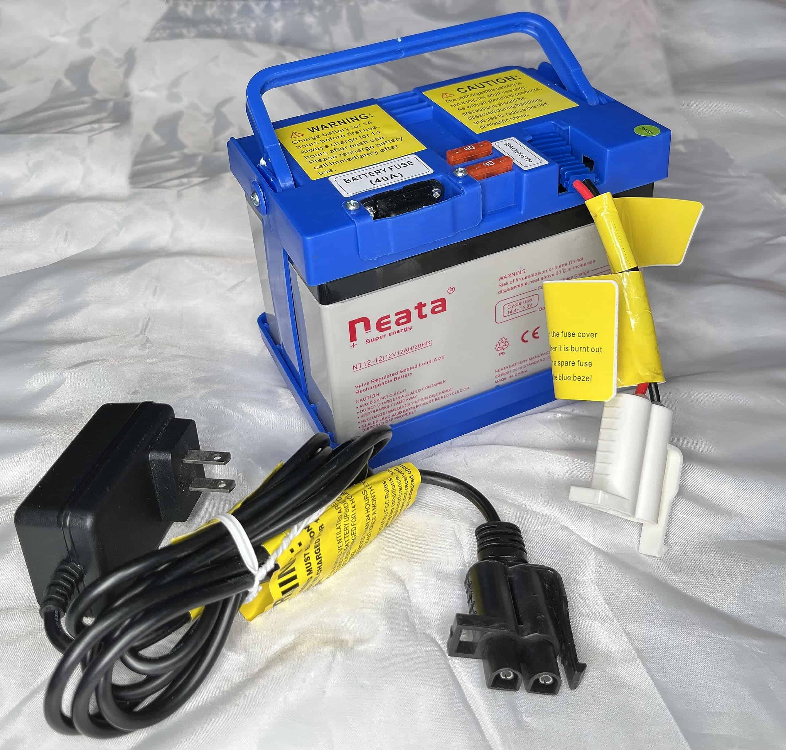 Batería y cargador de 12 voltios SHARIVVY compatible con