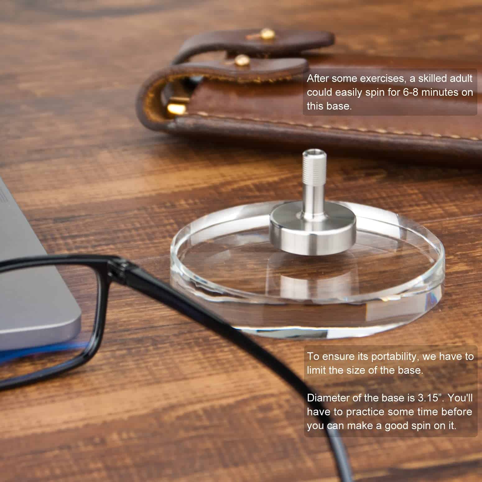 Trompo DjuiinoStar: Larga Duración (5-8 -Plata - Imagen 4