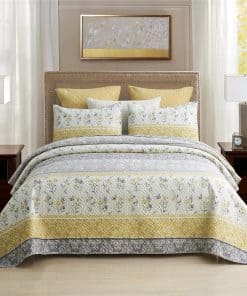 Juego de Edredón King Size de 3 Piezas MERRY HOME con 2