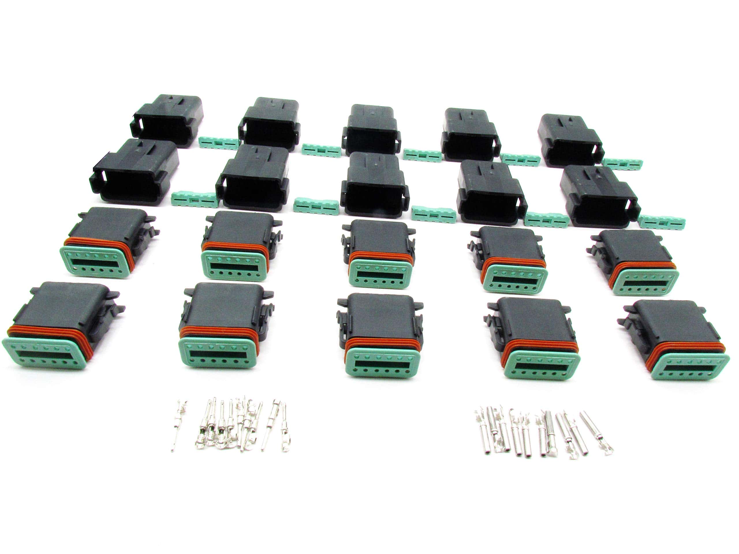 CNKF 10Sets Kit Conector DT a Prueba de Agua Plástico - Imagen 4