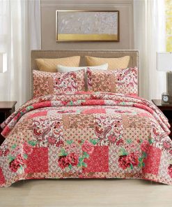 Juego de colchas Queen MERRY HOME, Juego de colchas Queen