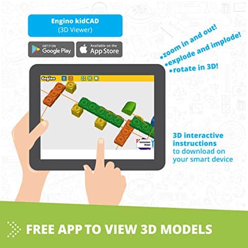 Bloques de Construcción de Coche de Carreras Engino QBOIDZ - Imagen 7