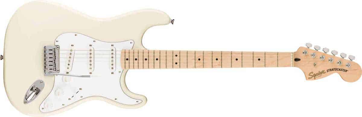 Guitarra Eléctrica Fender Squier Affinity Series -Blanco Olí