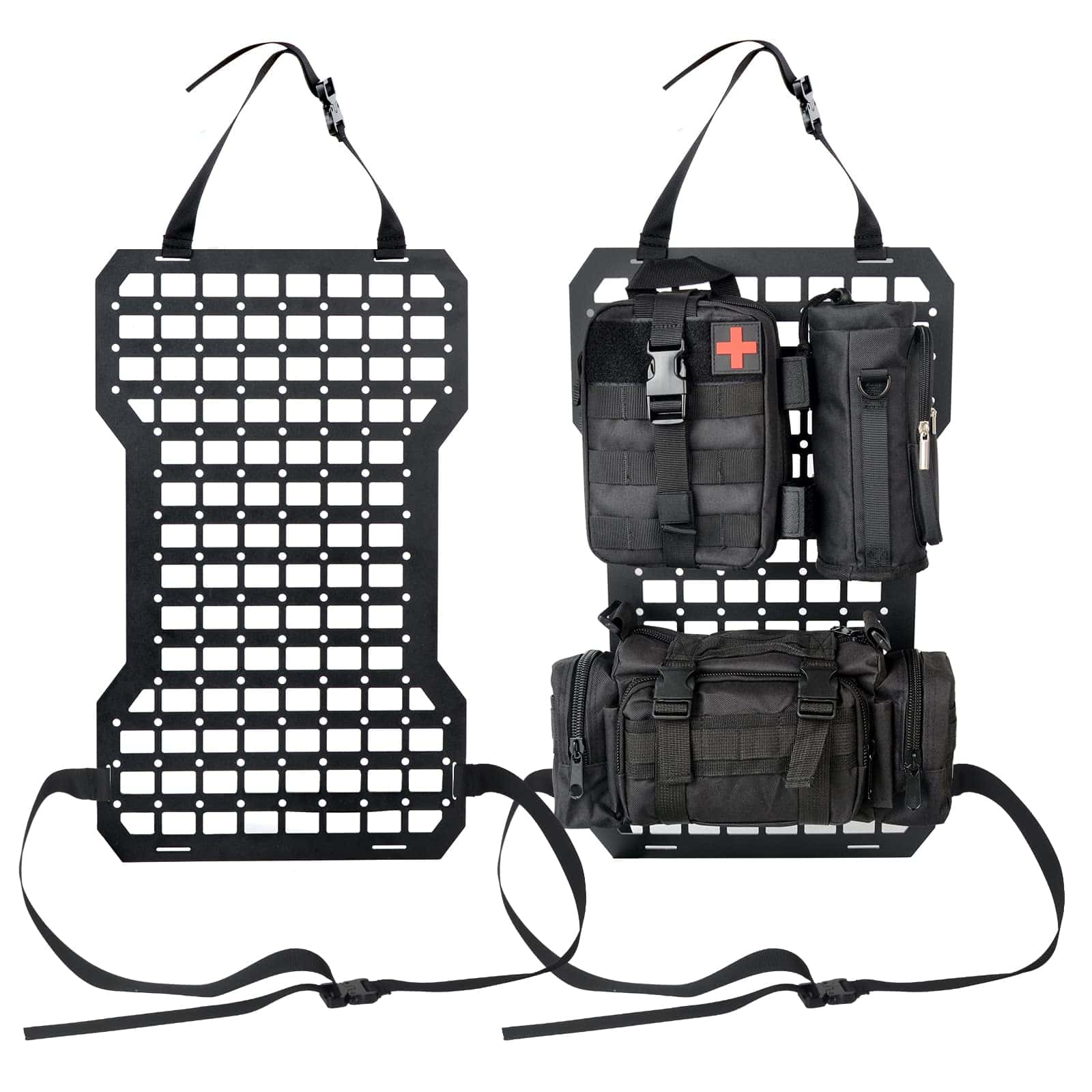 Panel de Inserción de Aluminio Rígido Molle Táctico AL4X4 - Imagen 3