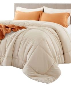 Edredón de confort Bedsure - Edredones acolchados de tamaño