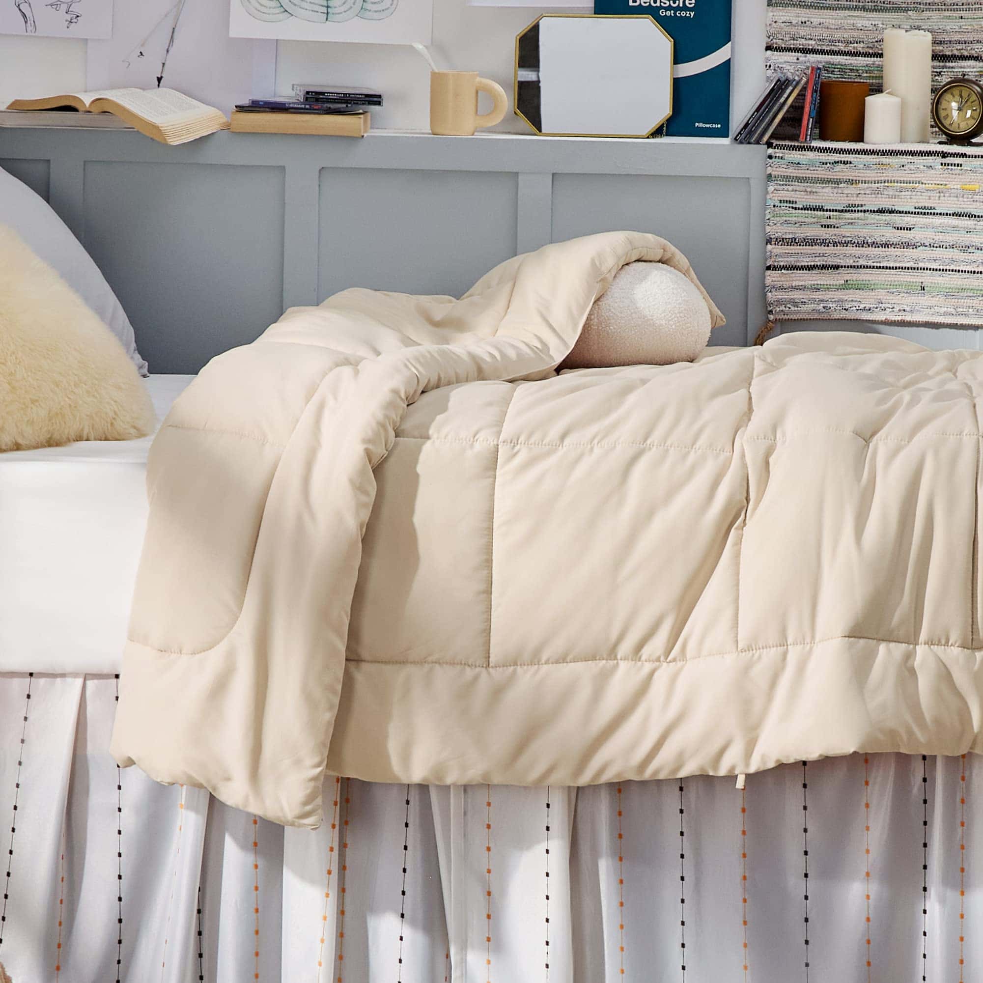 Edredón de Confort Bedsure - Edredones -Beige - Imagen 4