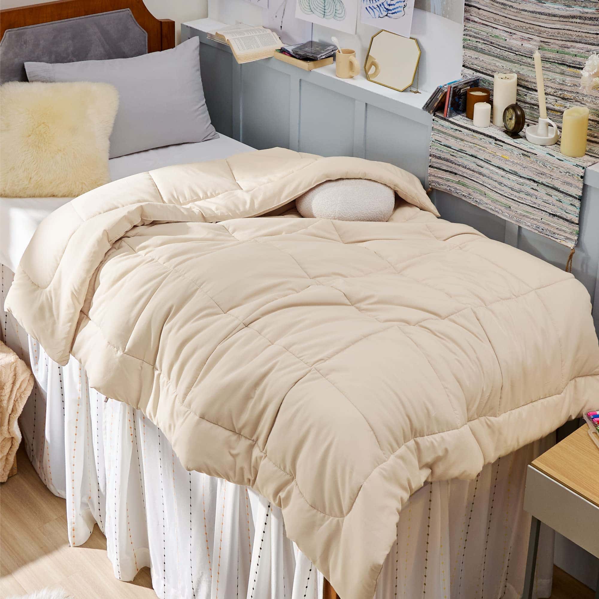 Edredón de Confort Bedsure - Edredones -Beige