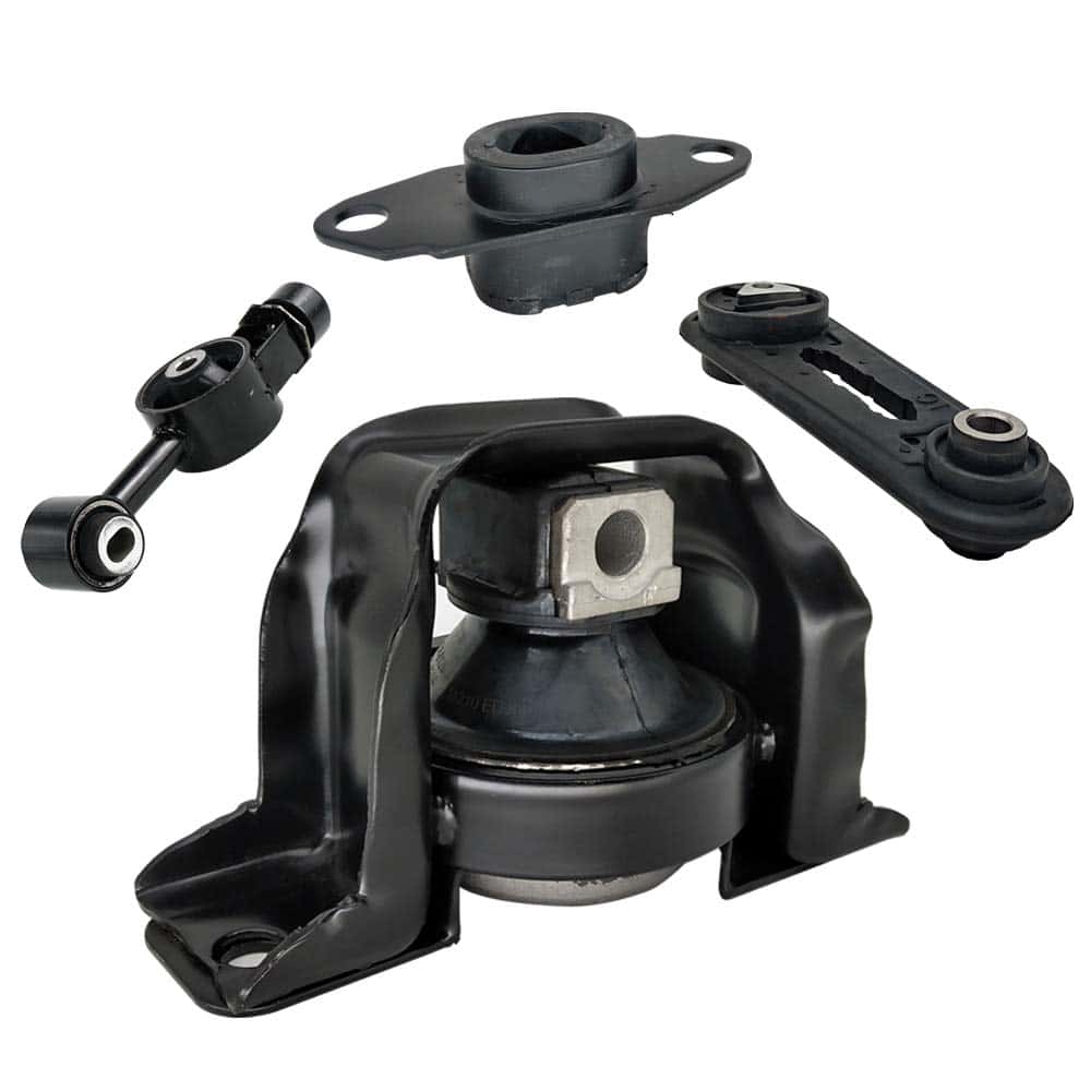 Kit de soportes de motor y transmisión 4pcs Compatible con