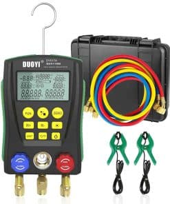 Juego de Manómetros Digitales para Prueba de Presión y