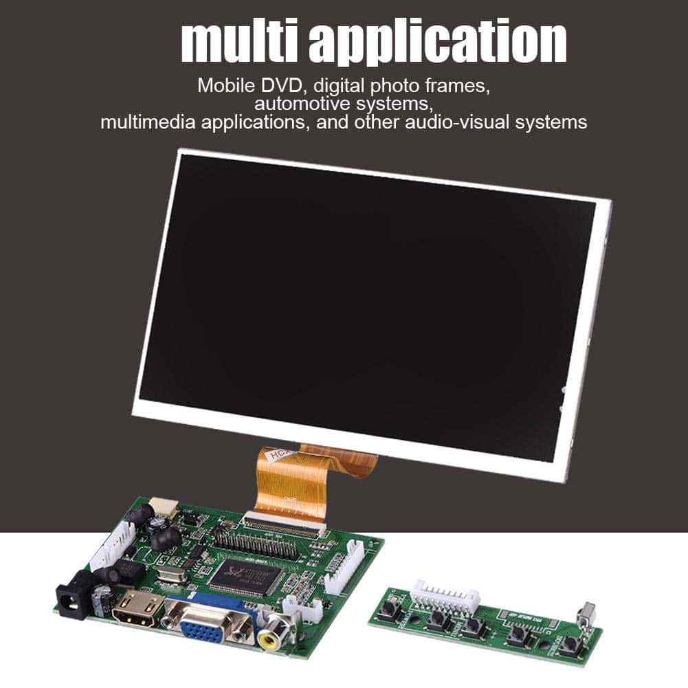 Pantalla de Visualización de 7 Pulgadas, HDMI 1024�600 - Imagen 3