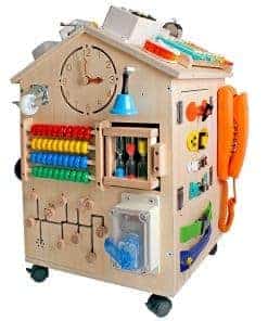 Casa de Madera Montessori SHIERDU para Entrenamiento de