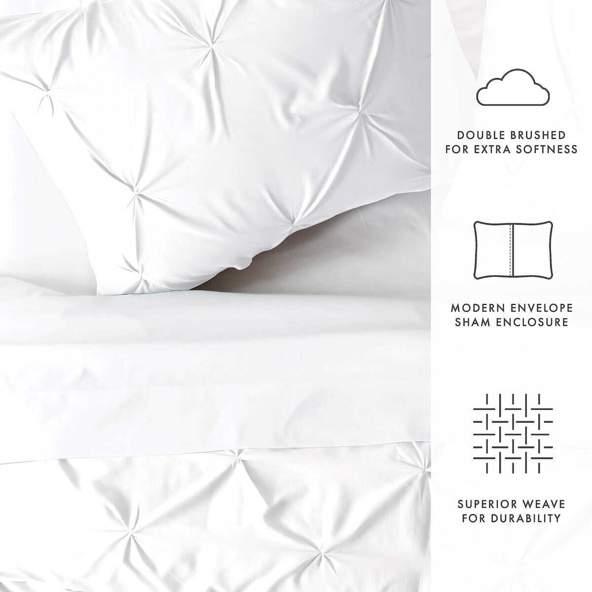 Set de Funda de Edredón con Pliegues Hechos a Mano Premium - Imagen 4