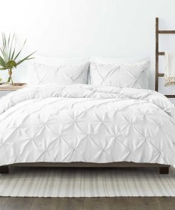 Set de Funda de Edredón con Pliegues Hechos a Mano Premium