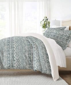 Funda de edredón Linen Market Queen (Azul Marino) -