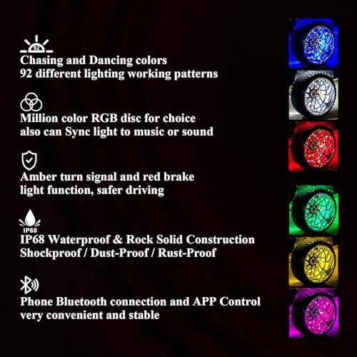 Forten Kingdom Luces de Anillos LED de 17" Dream Chasing - Imagen 4