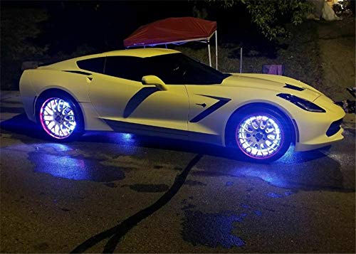 Luces LED de Anillo de Rueda de Doble Fila de 15.5" Forten - Imagen 10