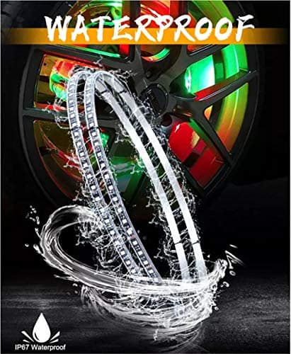 Luces LED de Anillo de Rueda de Doble Fila de 15.5" Forten - Imagen 7