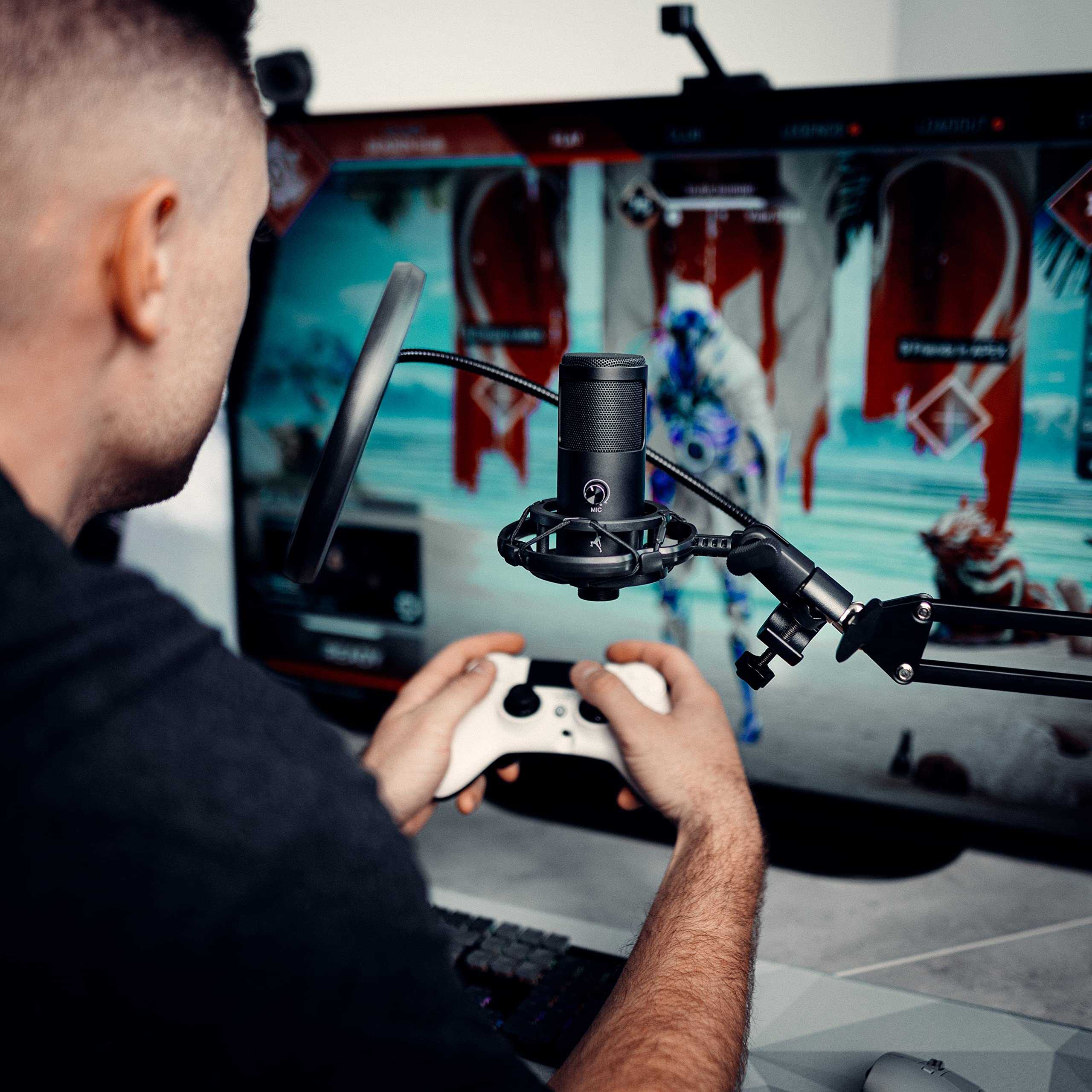 Kit de Micrófono Condensador USB FTF GEAR Studio con - Imagen 3