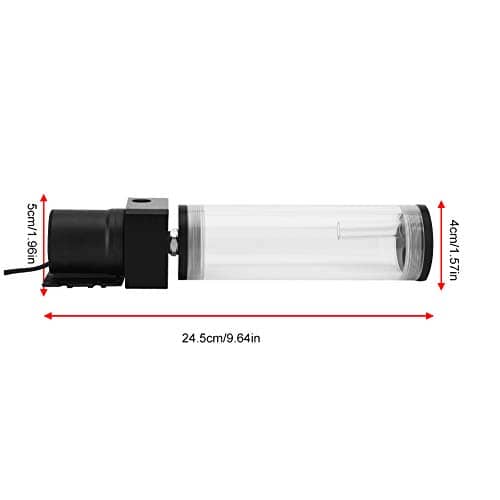 ciciglow Combo de Bomba y Depósito, 19W 12V Bomba de Agua - Imagen 8