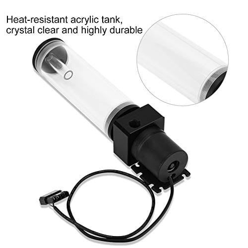 ciciglow Combo de Bomba y Depósito, 19W 12V Bomba de Agua - Imagen 4