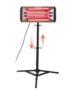 Lámpara de Curado de Pintura Infrarroja de 2000W Lámpara de