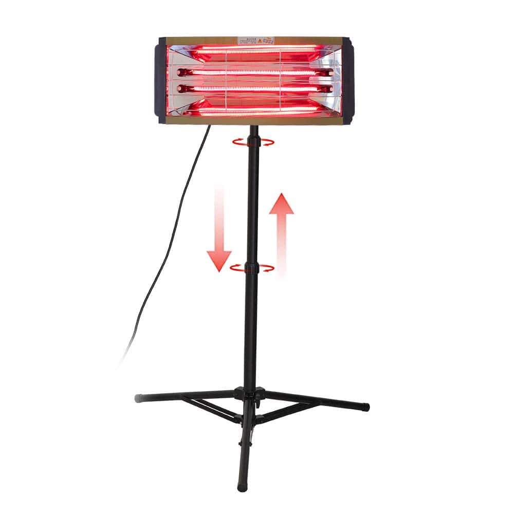Lámpara de Curado de Pintura Infrarroja de 2000W Lámpara de