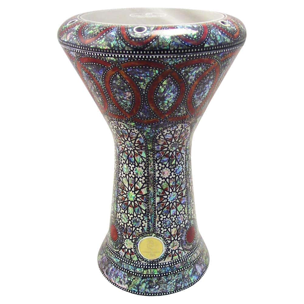 Darbuka Doumbek Drum Sombaty Tamaño 18.5" Gawharet El Fan