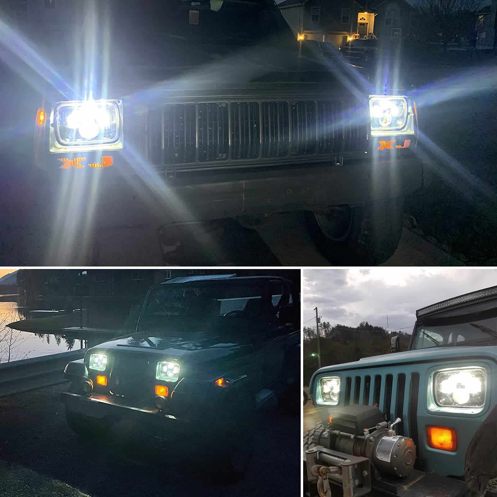 Faros LED Haitzu 5x7 7x6, Aprobados por la DOT, - Imagen 9