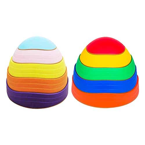 OMNISAFE 10 Pcs Piedras de Equilibrio para Niños, - Imagen 3