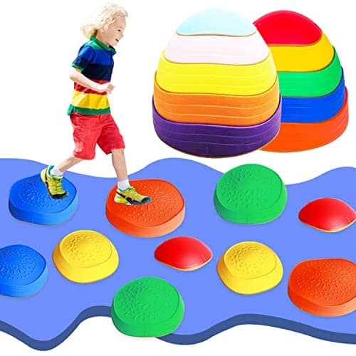 OMNISAFE 10 Pcs Piedras de Equilibrio para Niños,