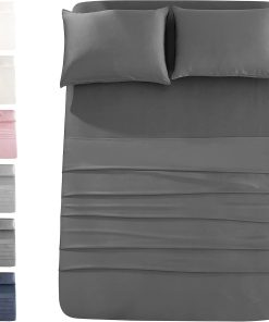 JOMO - Juego de Sábanas de Bambú Refrigerante Tamaño Queen