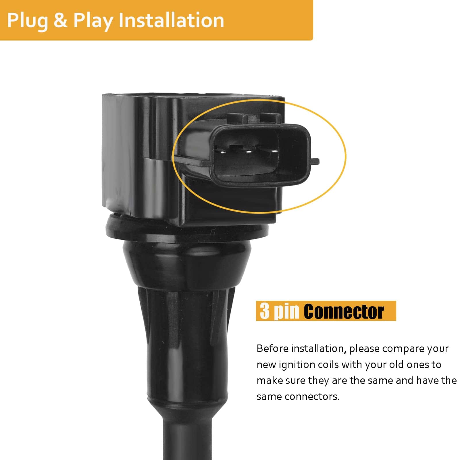 Paquete de bobina de encendido Compatible con 5.6 V8 2004 - Imagen 5