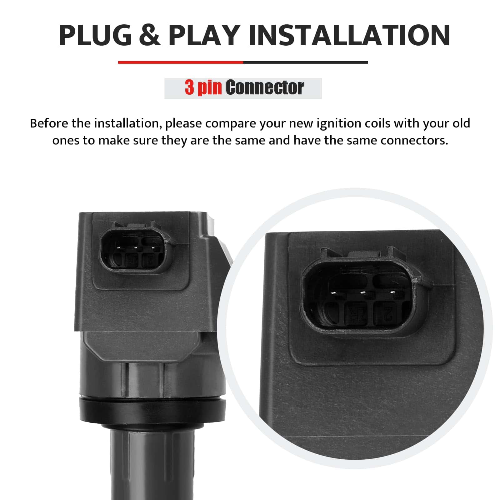 Paquete de Bobinas de Encendido de Repuesto para Honda - Imagen 6