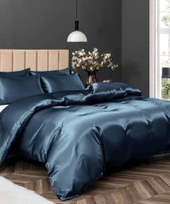 Juego de Funda Nórdica de Satén P Pothuiny 5 Piezas Tamaño