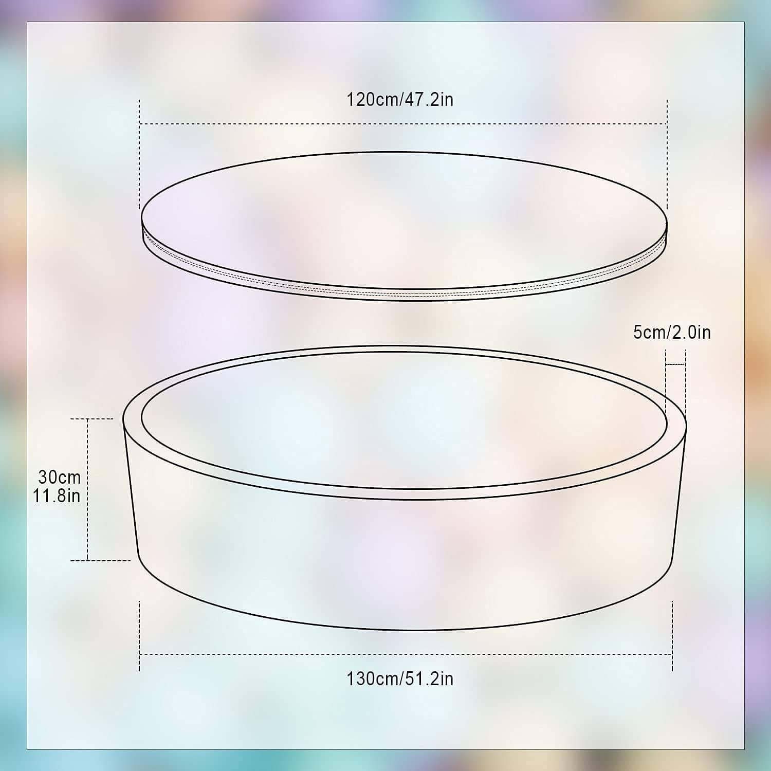 UHAPPYEE Gran Piscina de Bolas Extra Grande para Niños - Imagen 6