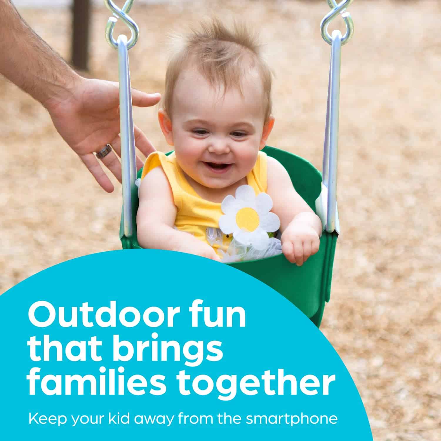 Columpio para bebé Jungle Gym Kingdom - Resistente, con - Imagen 9