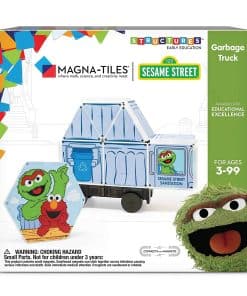 Juguete de Camión de Basura Magna-Tiles CreateOn, Baldosas
