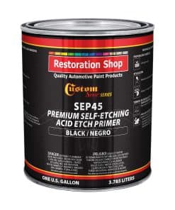Custom Shop Premium Black Self Etching Primer, 1 Galón -