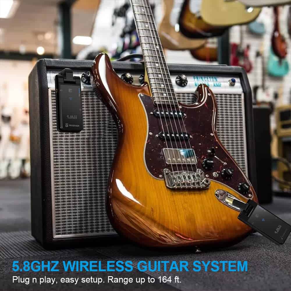 1Mii M2 Transmisor Receptor Inalámbrico de Guitarra, - Imagen 7