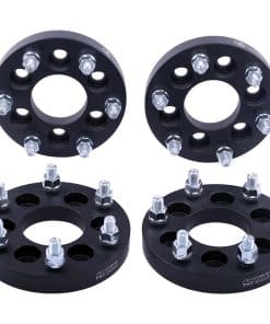 Separadores de rueda forjados negros VLAOSCHI 6x4.5 de 1