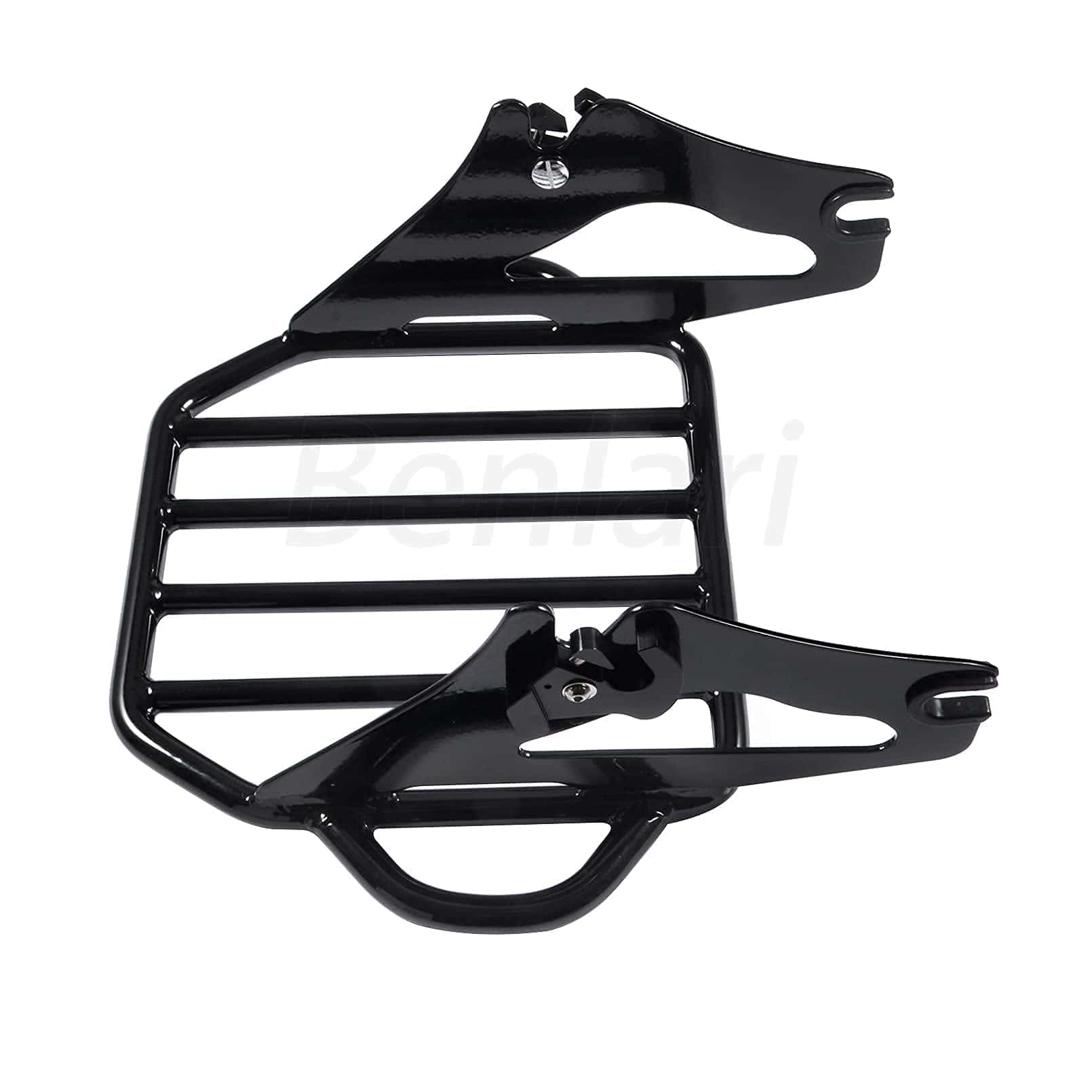 Benlari Contraste Negro Plegable Equipaje Soporte de - Imagen 8