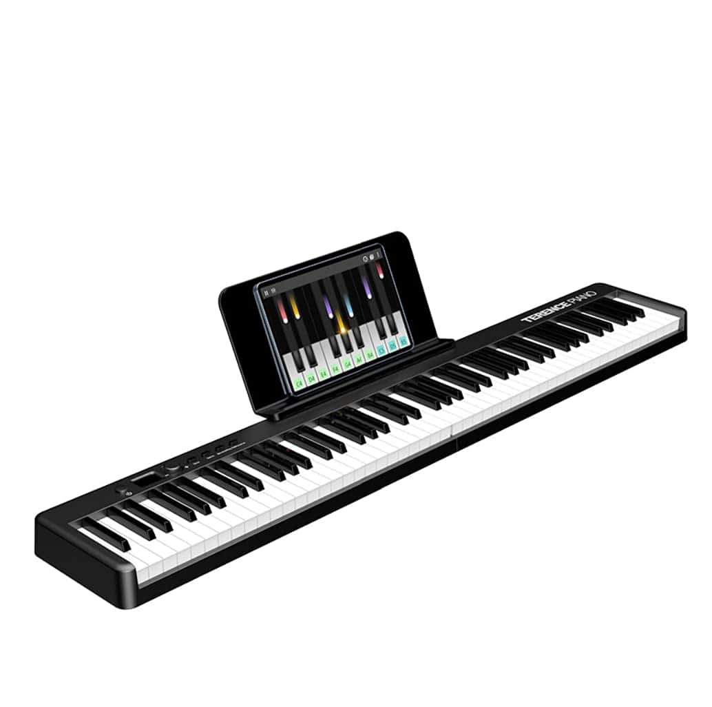 NikoMaku Piano Keyboard 88 Keys Folding Electric Keyboard - Imagen 5