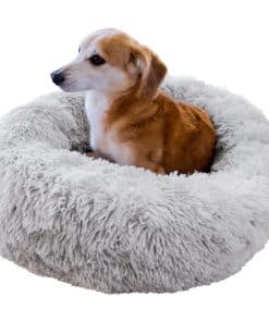 Cama Redonda para Mascotas Youngever, Cama Calmante para
