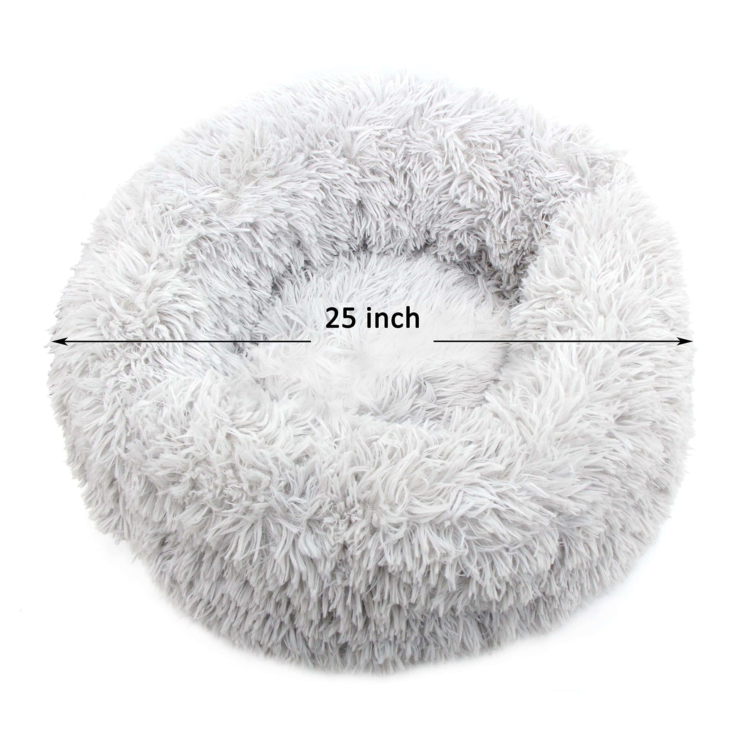 Cama Redonda para Mascotas Youngever, Cama Calmante para - Imagen 3