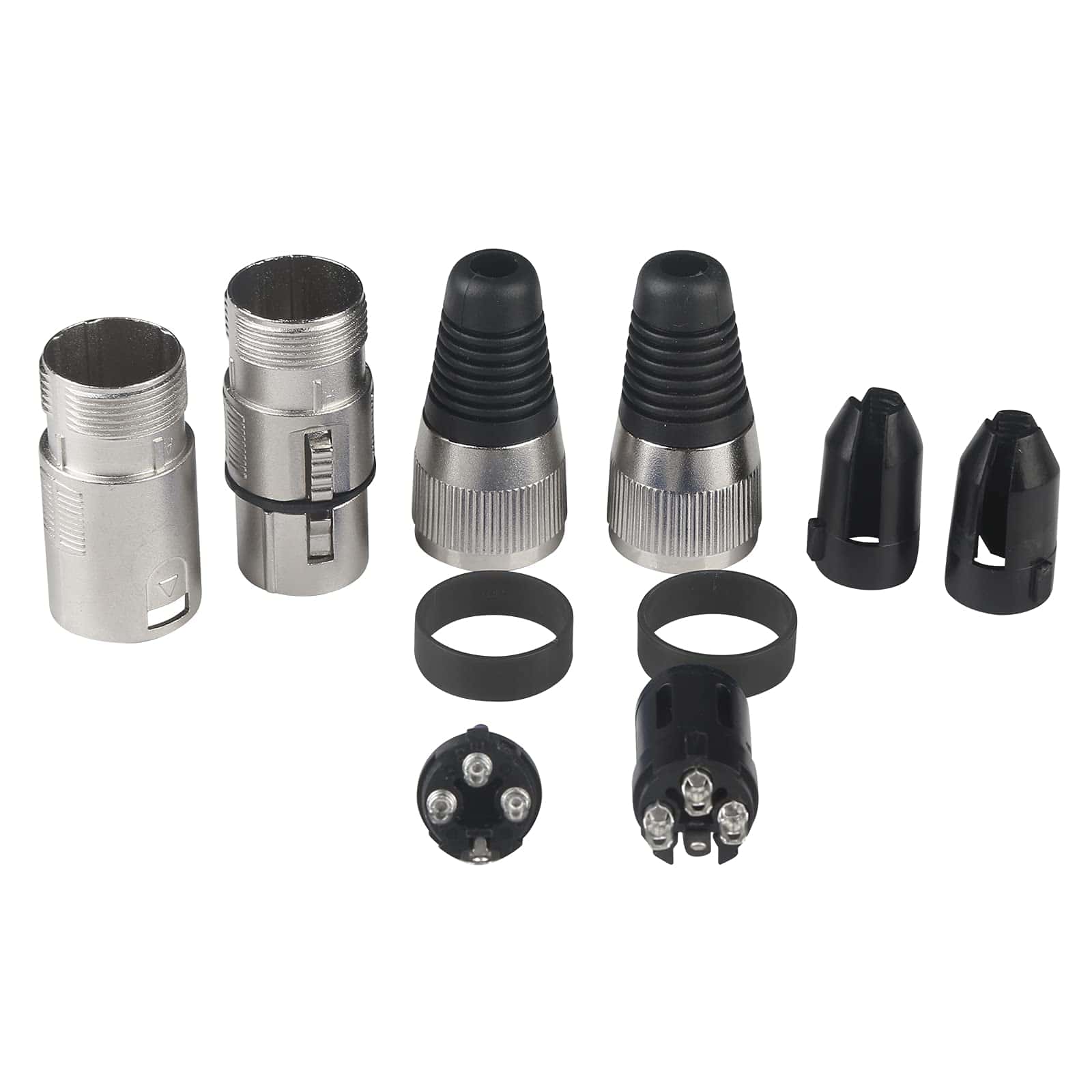 Cable de micrófono MAD OWL de 4 paquetes, cables DMX de - Imagen 5