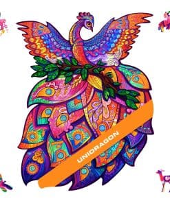 Rompecabezas de Madera Original UNIDRAGON - Pájaro Hada,