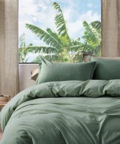 Juego de Funda Nórdica de Algodón Lavado a la Piedra -