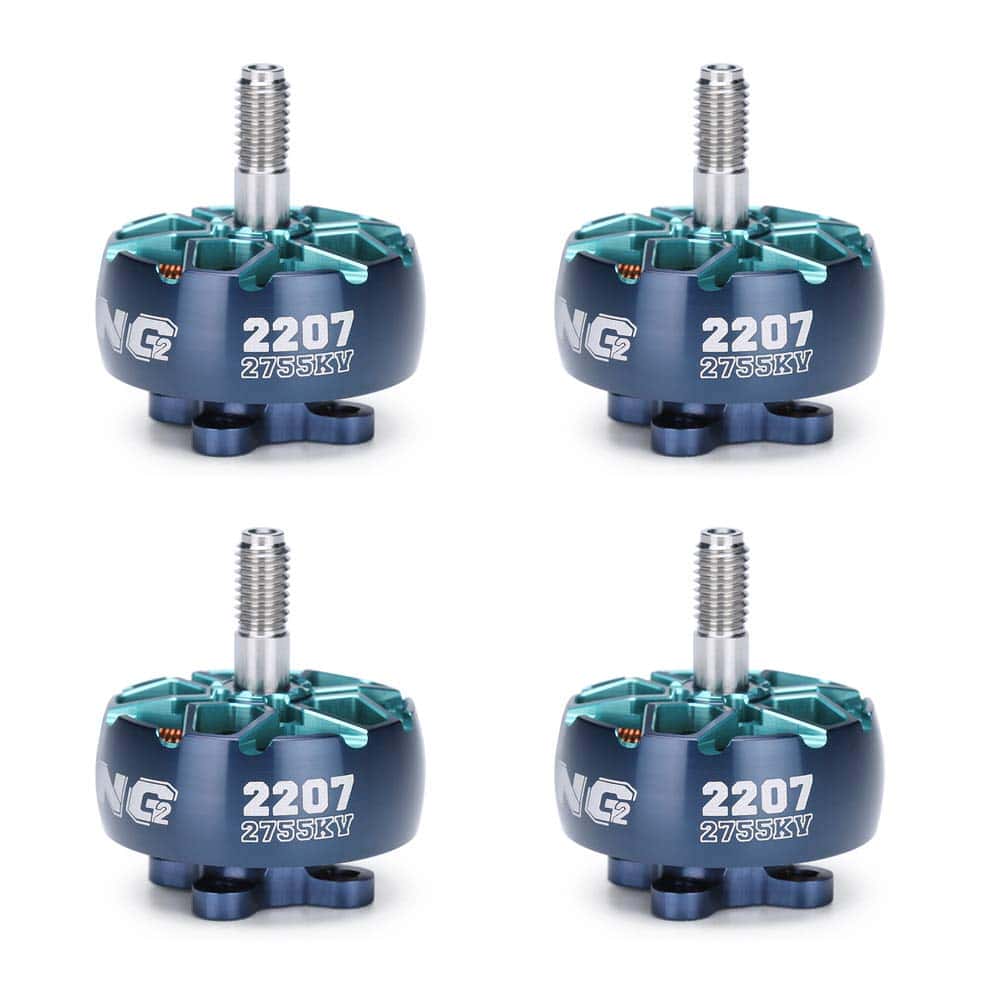 iFlight 4pcs XING2 2207 2755KV 4S Motor FPV Unibell con Eje