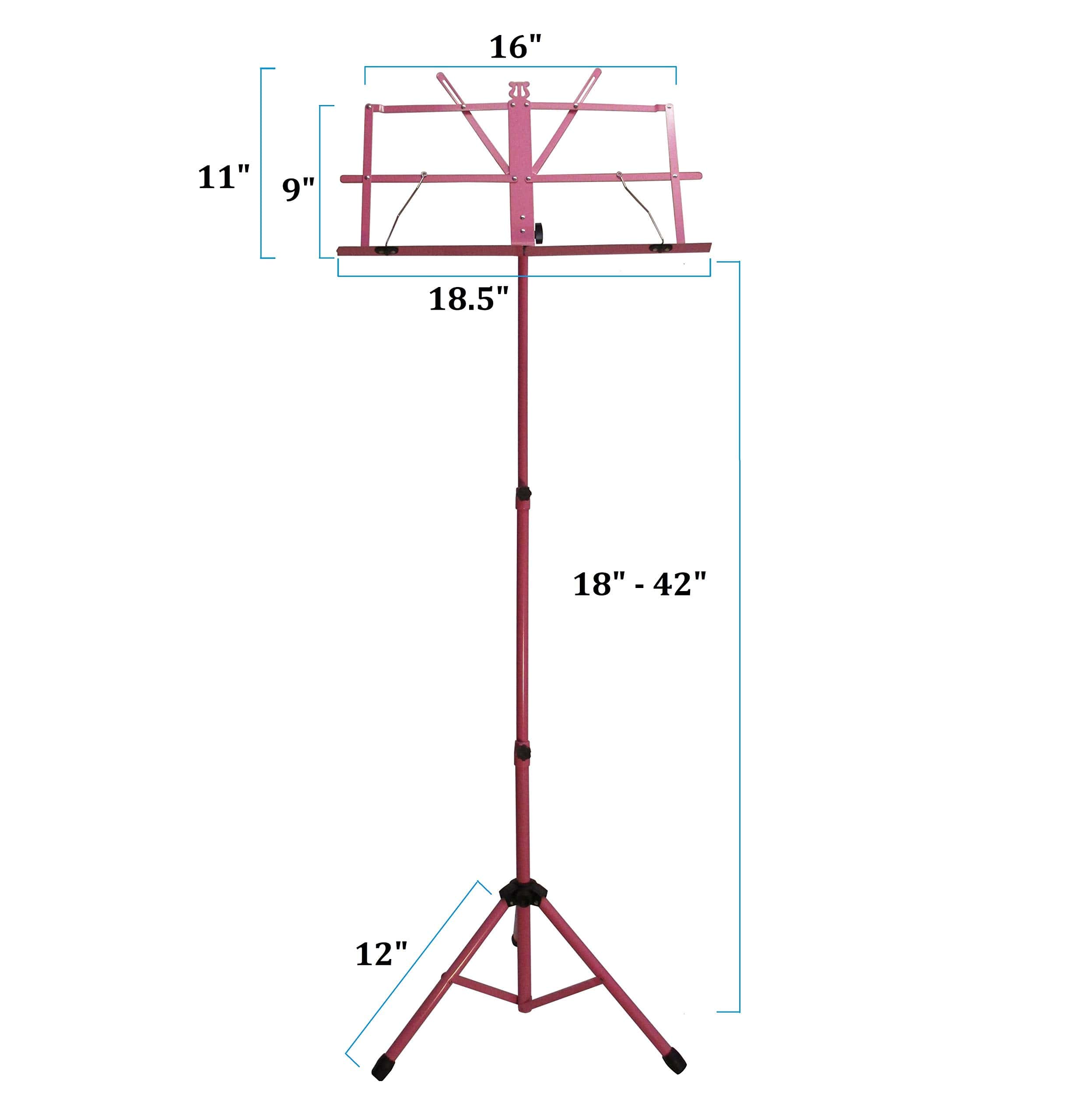 Soporte para Partituras Plegable de Acero Portátil - Imagen 5