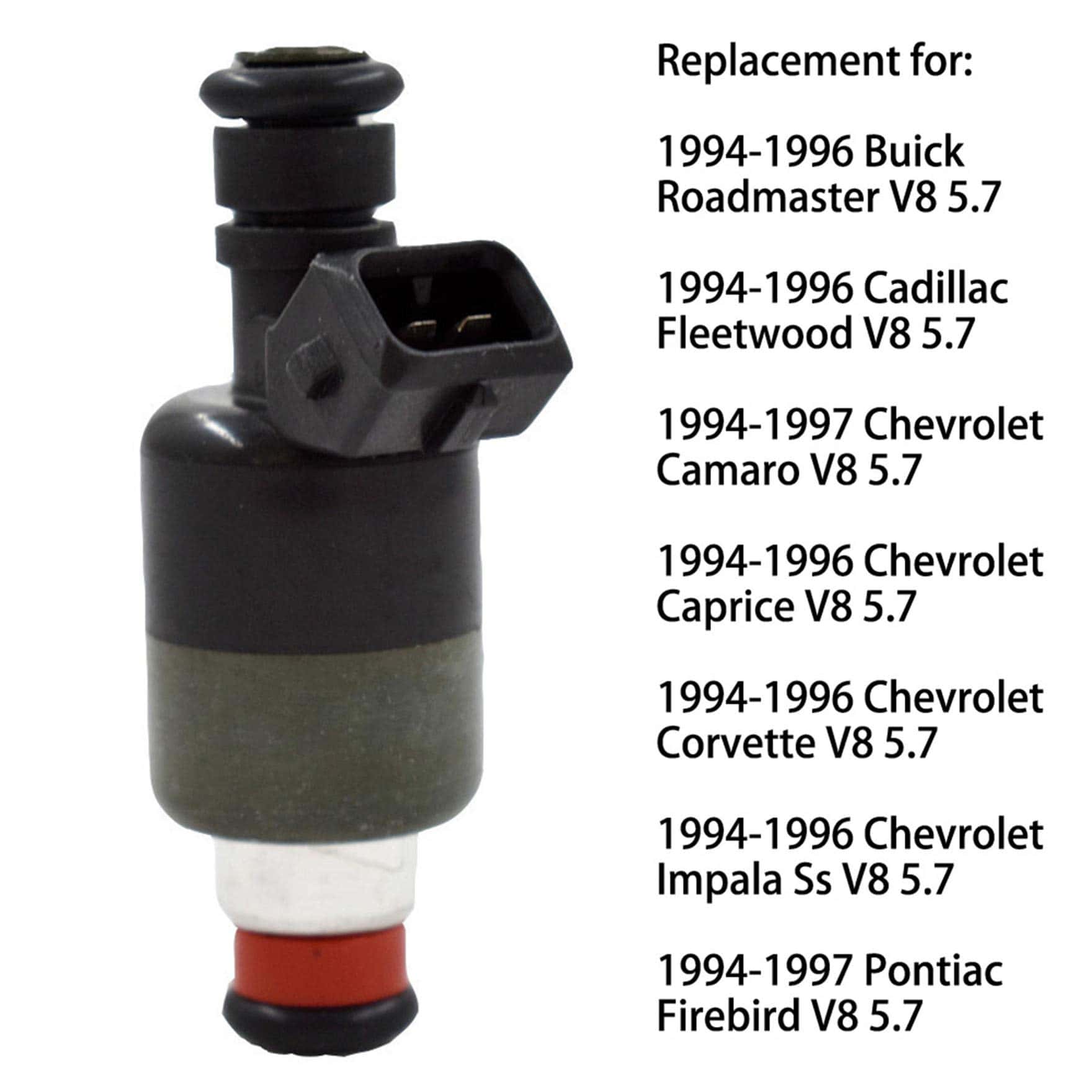 8 piezas Inyectores de Combustible 17095004 Repuesto para - Imagen 5